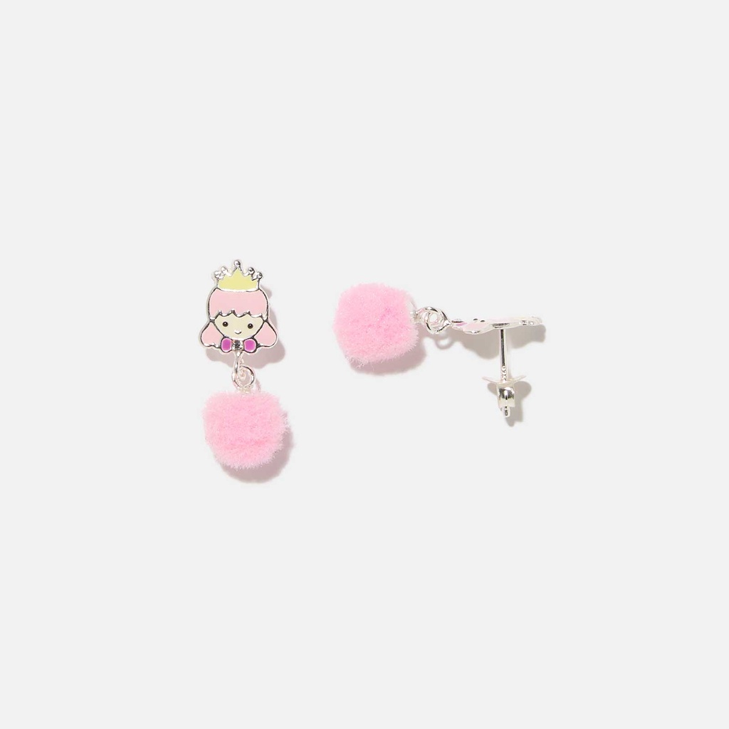 Silverörhängen för barn - studs, prinsessor