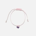 Armband för barn - lila krona