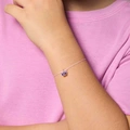 Armband för barn - lila krona