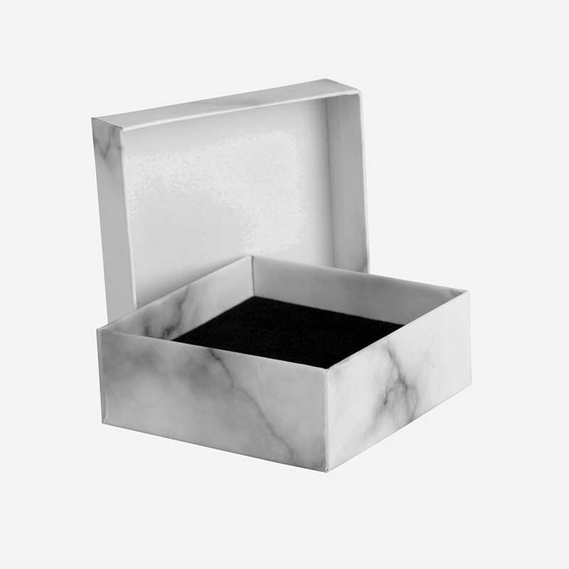 Presentask Marmor- 8x8 cm