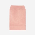 Presentpåse rosa glitter - 17x13 cm