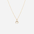 Halsband med Horn Guld Montini