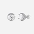 Örhängen äkta silver - studs, 5 mm
