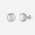 Örhängen äkta silver - studs, 6 mm