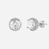 Örhängen äkta silver - studs, 7 mm