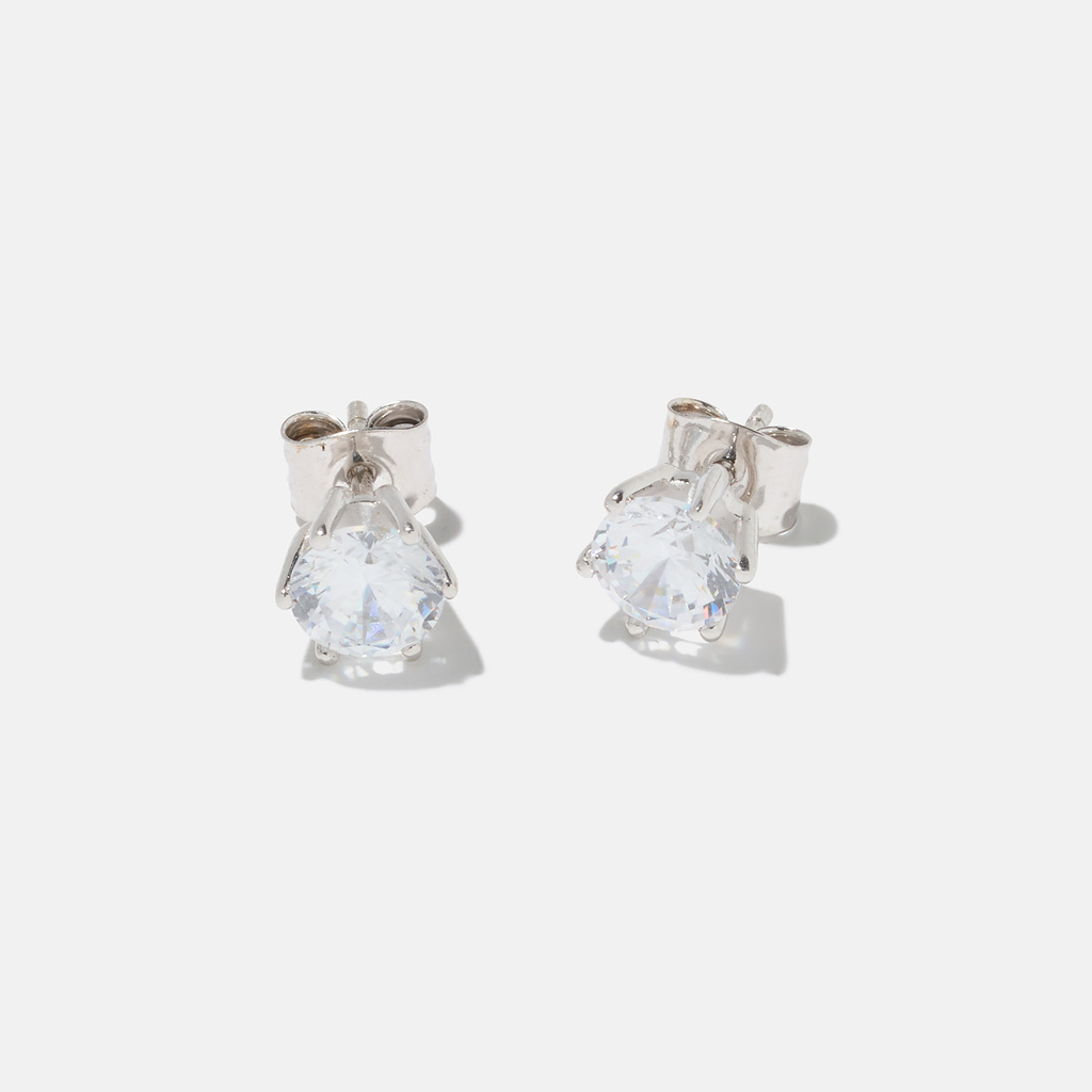 Örhängen Monica 18k vitguld, labbodlade diamanter 1,4 carat - Solitär