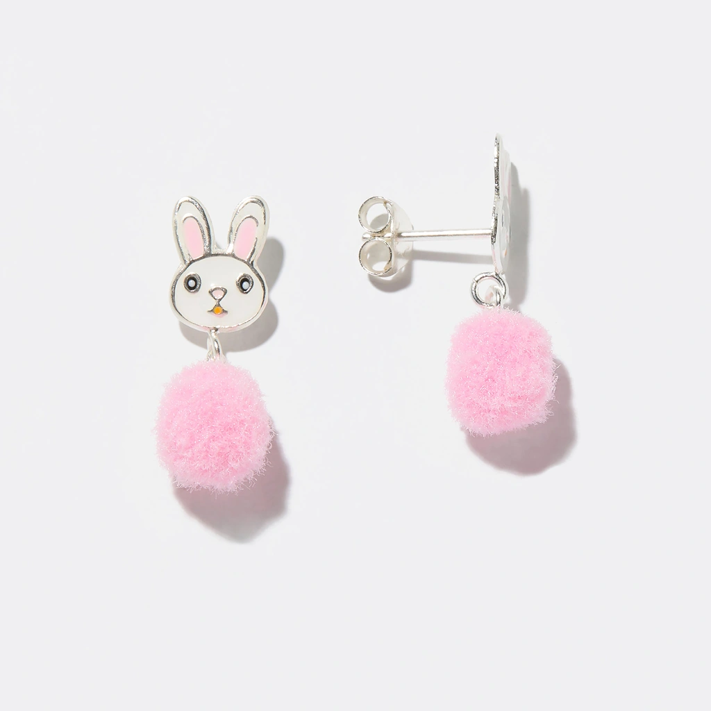 Silverörhängen barn - kaniner