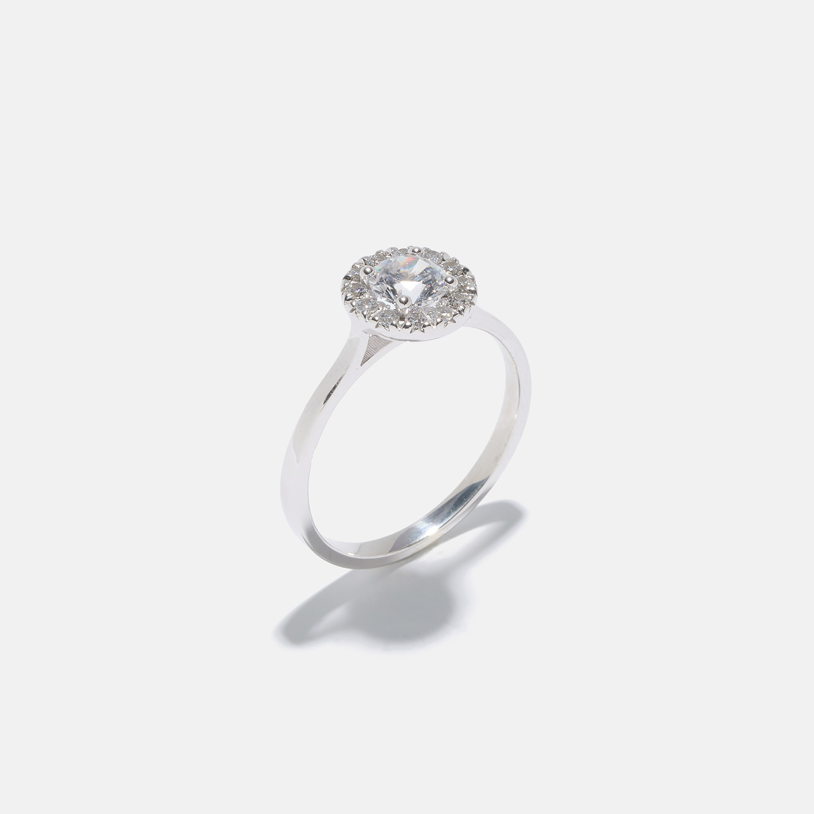 Ring Lottis - 18k vitguld, labbodlade diamanter 0,5 carat
