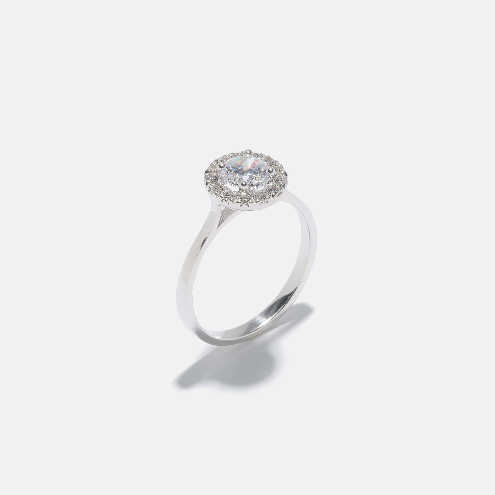 Ring Lottis - 18k vitguld, labbodlade diamanter 0,7 carat