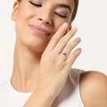Ring Maria - 18k vitguld, labbodlade diamanter 0,3 carat