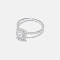 Ring Sabina - 18k vitguld, labbodlade diamanter 0,7 carat