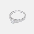 Ring Reneé - 18k vitguld, labbodlade diamanter 0,4 carat, st. 18,5