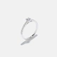 Ring Reneé - 18k vitguld, labbodlade diamanter 0,4 carat, st. 18,5