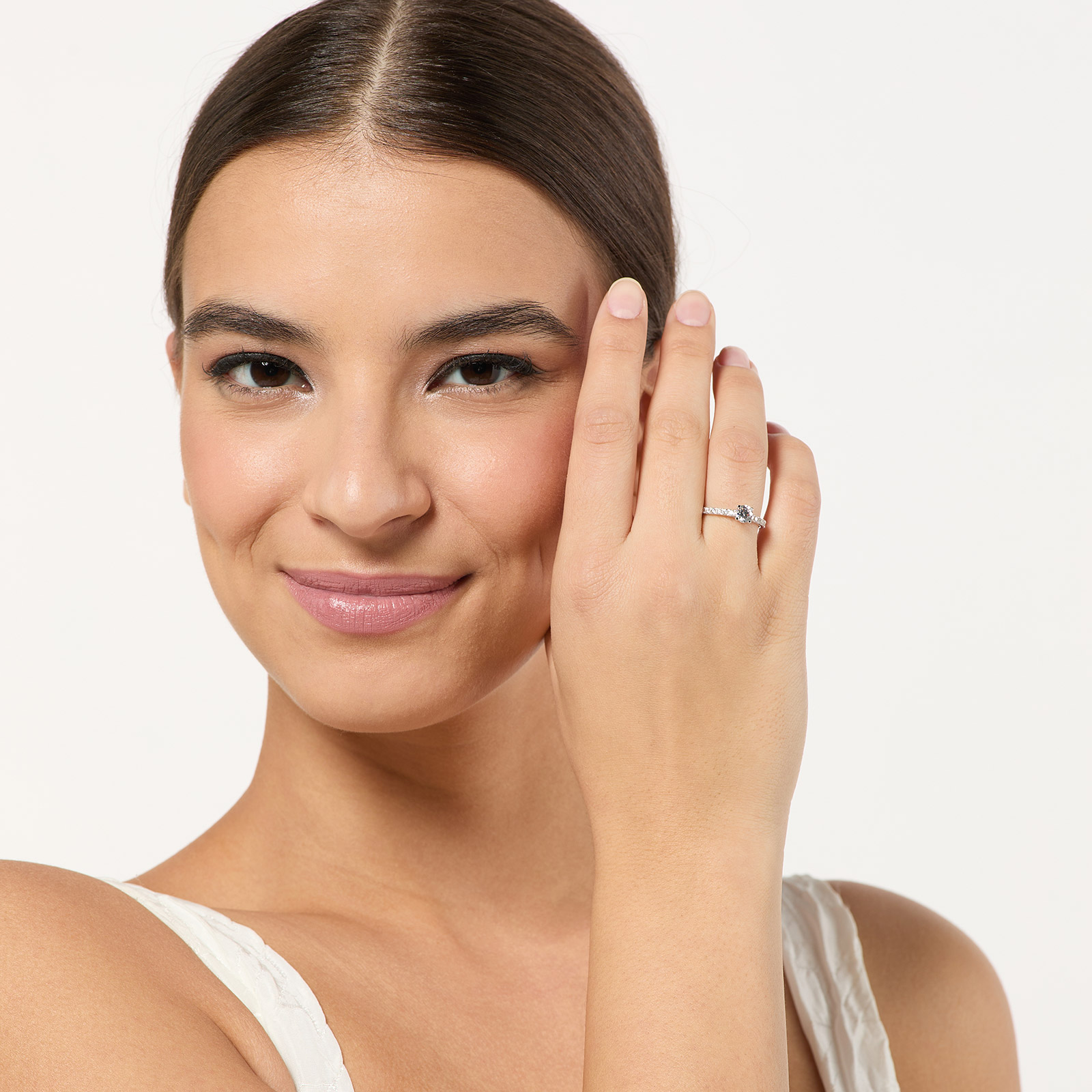 Ring Reneé - 18k vitguld, labbodlade diamanter 0,5 carat