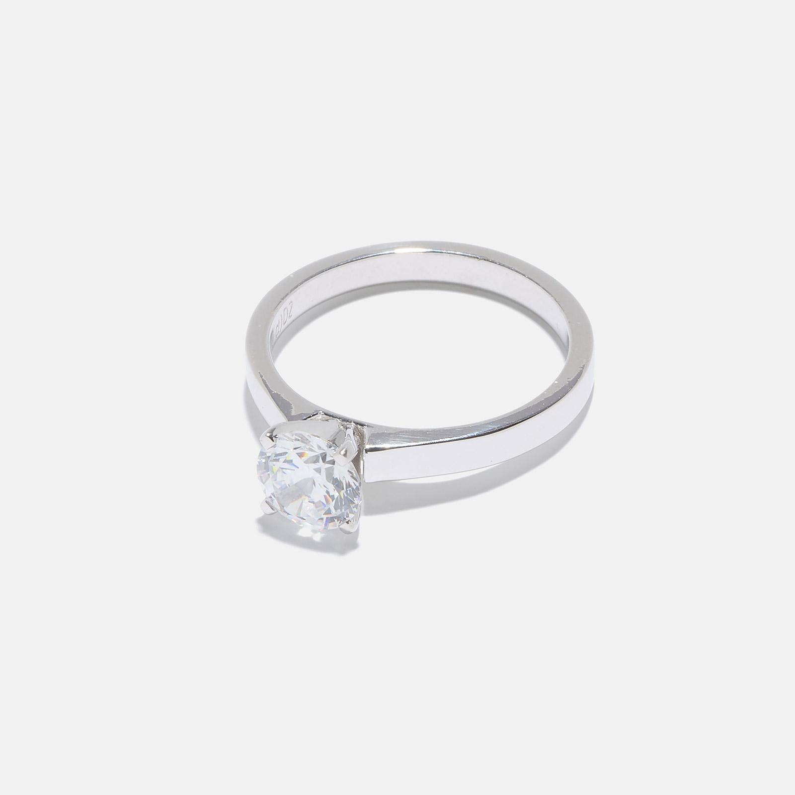 Ring Beatrice - 18k vitguld, labbodlad diamant 1 carat