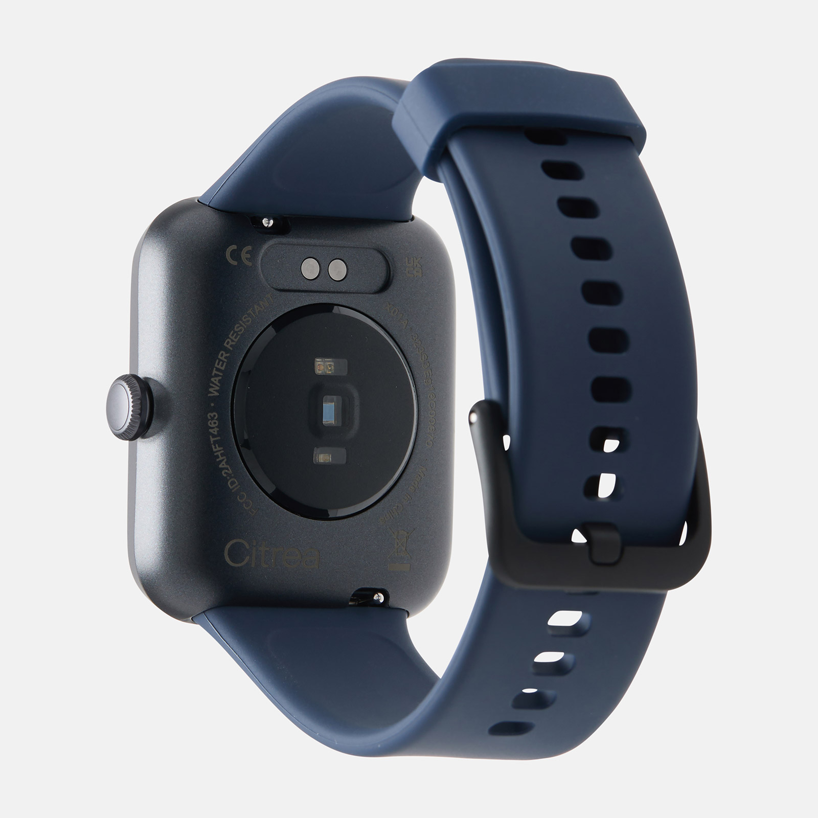 Citrea Smart Watch - gummi, blå, 1,5 tum