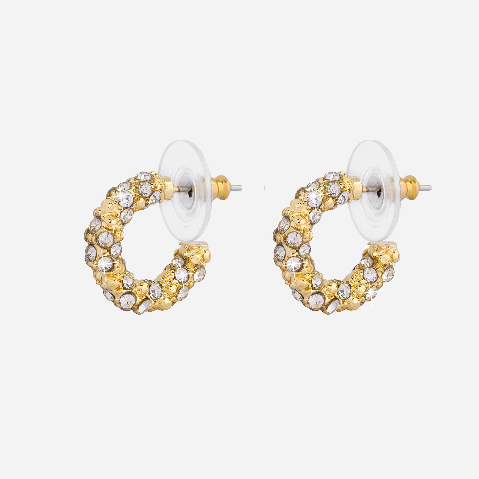 Små Creoler Crystal Montini