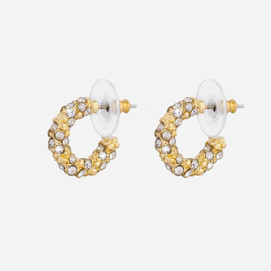 Små Creoler Crystal Montini