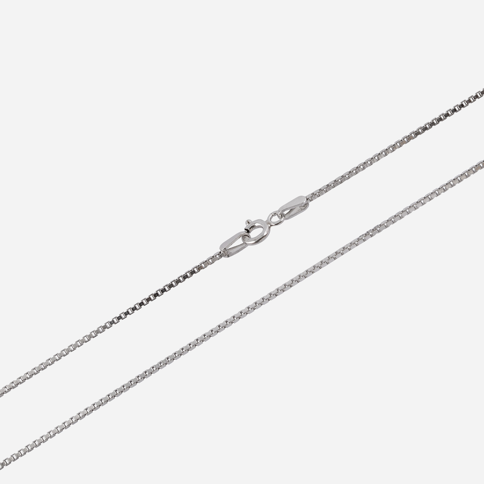 Silverhalsband kedja venezialänk - 1,1 mm bred