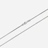 Silverhalsband kedja venezialänk - 1,1 mm/60 cm