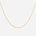Halsband 9k guld - Prince of Wale, 46 cm