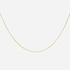 Halsband 9k guld - Ormlänk 46 cm