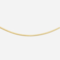 Halsband 9k guld - Ormlänk 46 cm