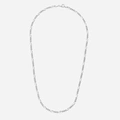 Silverhalsband, figarokedja - 50 cm / 3,5 mm