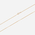 Halsband 18k guld - Pansarkedja 45+5 cm