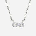 Stålhalsband - infinitysymbol
