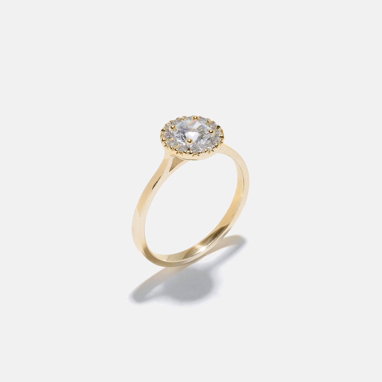 Ring Lottis - 18k guld, labbodlade diamanter 0,5 carat