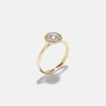 Ring Lottis - 18k guld, labbodlade diamanter 0,5 carat