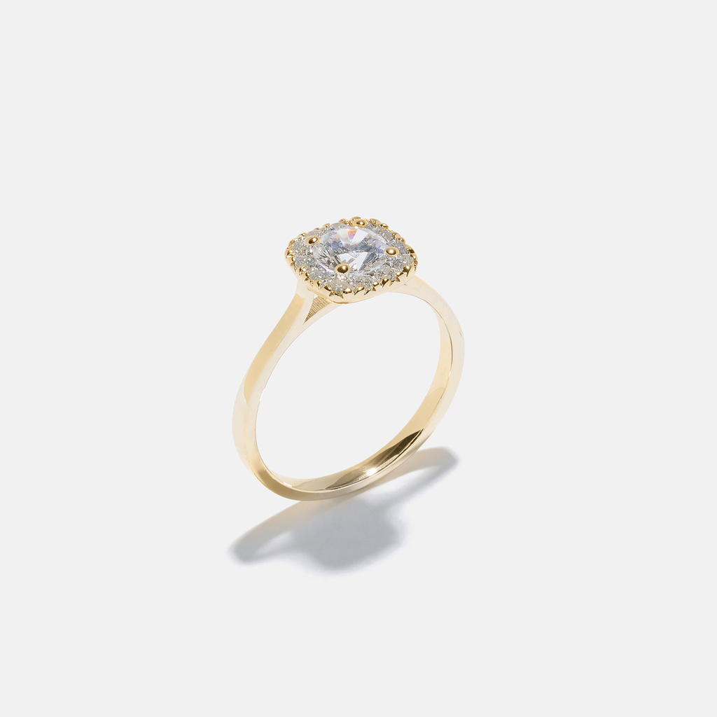 Ring Maria - 18k guld, labbodlade diamanter 0,7 carat