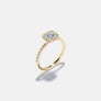 Ring Sabina - 18k guld, labbodlade diamanter 0,5 carat