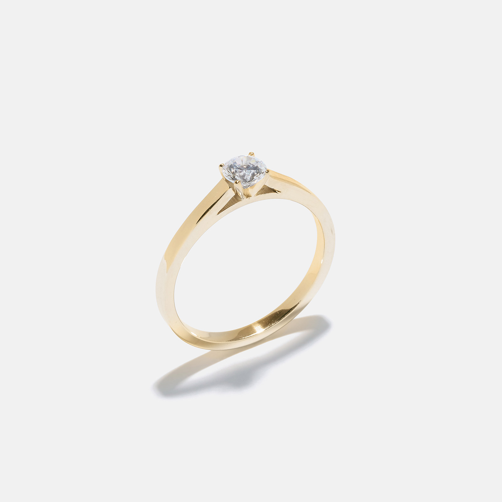Ring Katarina - 18k guld, labbodlad diamant 0,35 carat