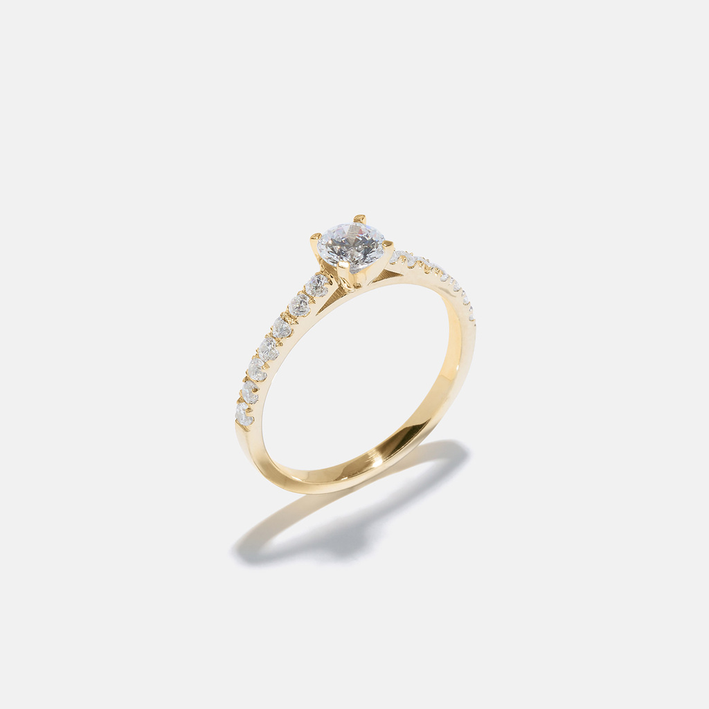 Ring Reneé - 18k guld, labbodlade diamanter 0,5 carat