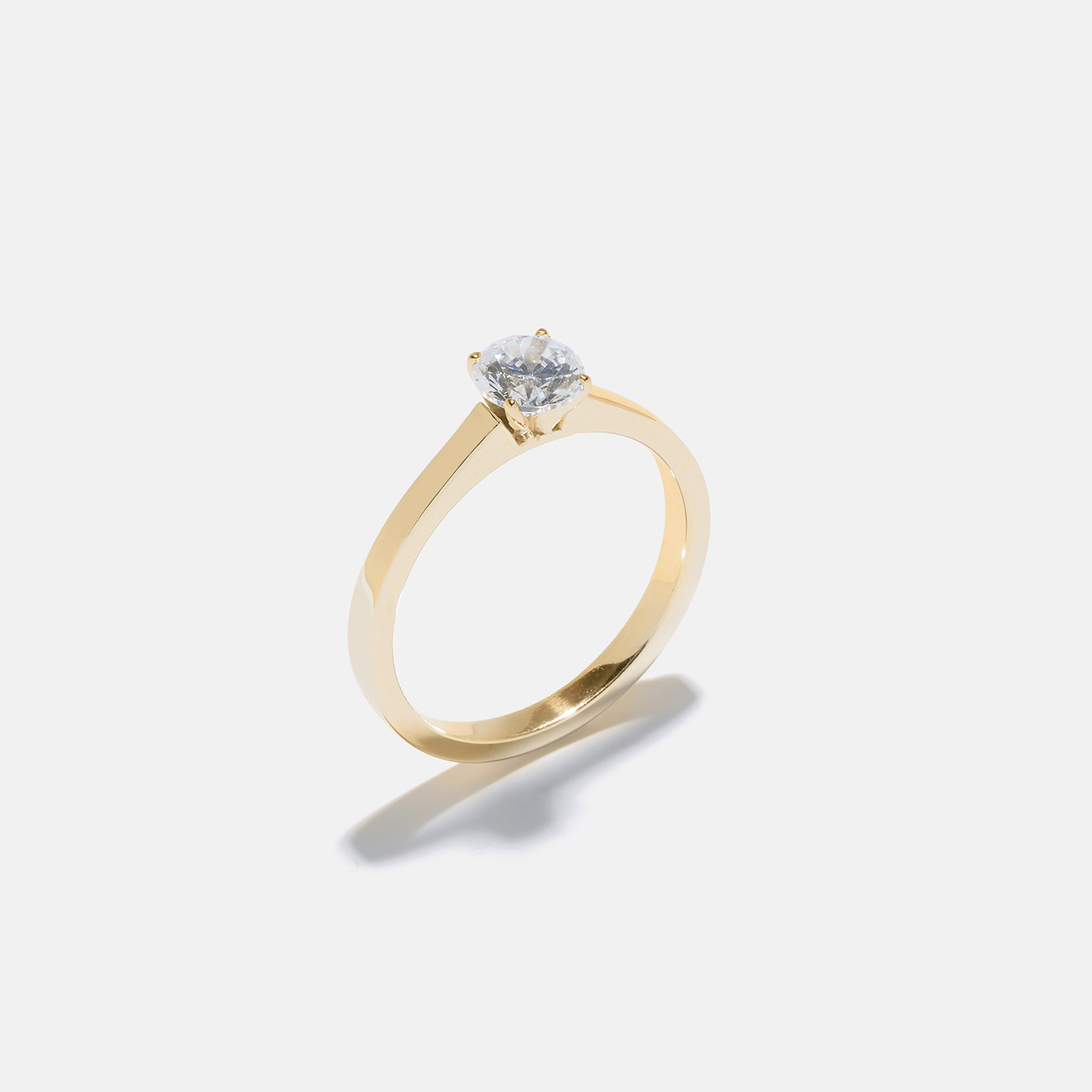 Ring Katarina - 18k guld, labbodlad diamant 0,65 carat