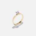 Ring Ulrika - 18k guld, labbodlad diamant 0,5 carat