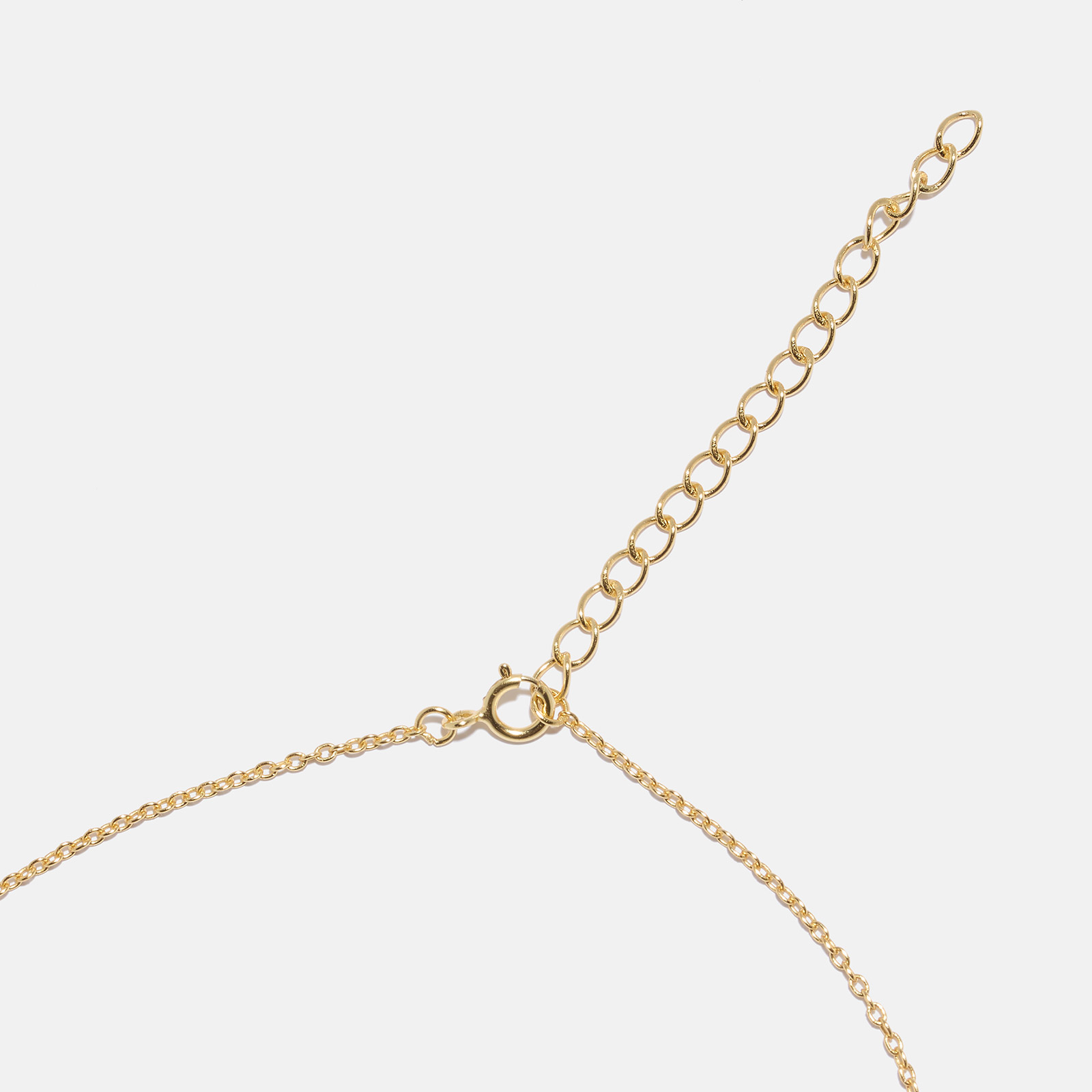 Guldpläterat smyckeset i äkta silver - halo