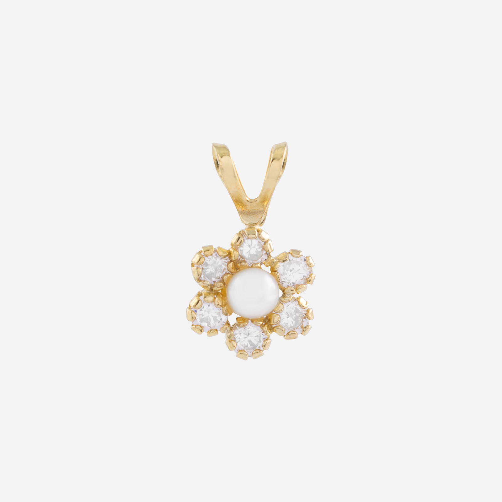 Hängsmycke 18k guld - blomma
