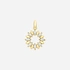 Hängsmycke 9k guld - Krans 13 mm