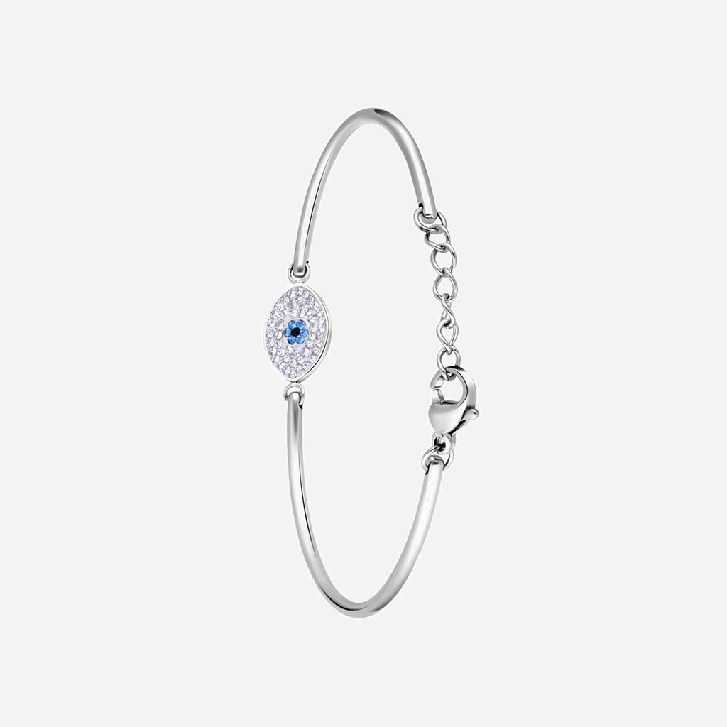 Armband stål öga