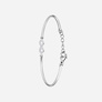 Armband stål infinitysymbol