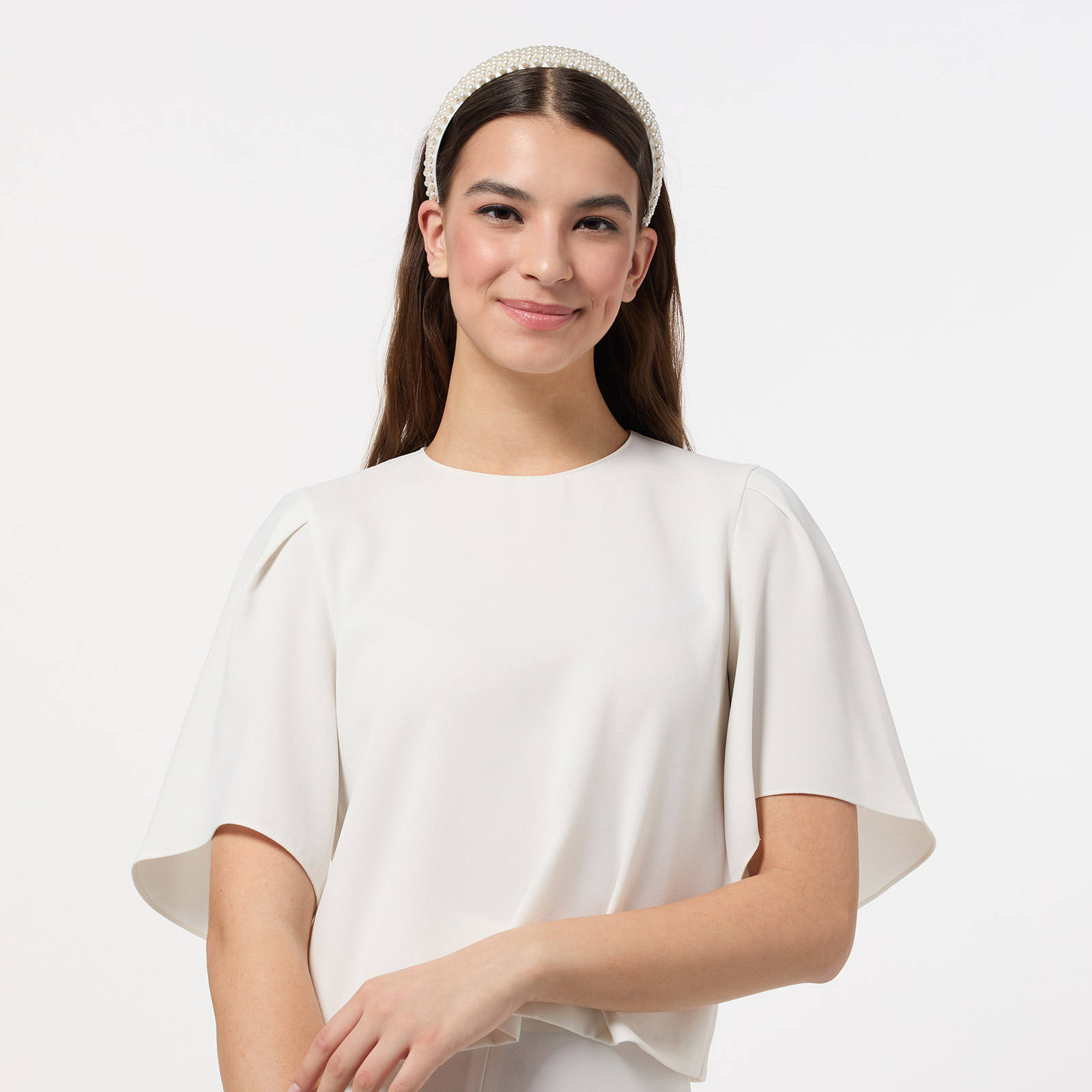 Diadem, vita pärlor