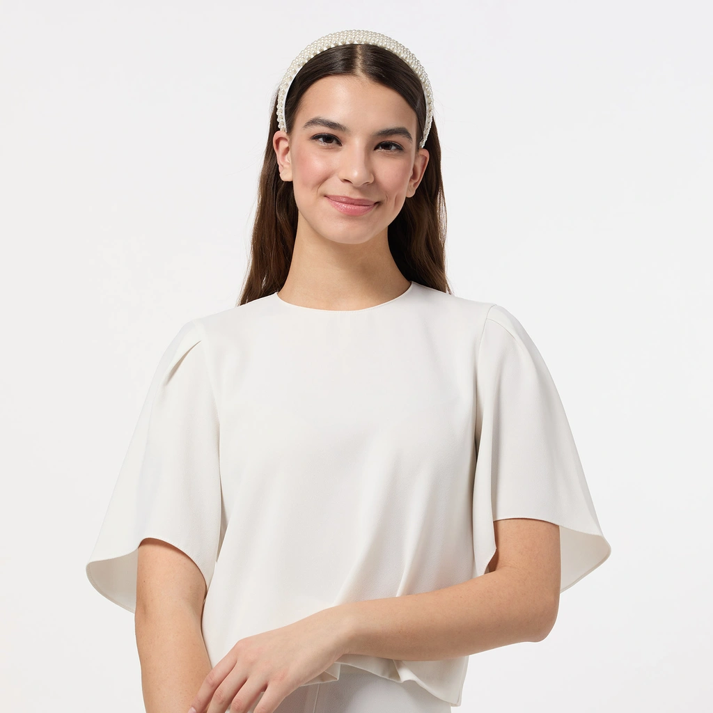 Diadem, vita pärlor