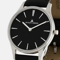 Jacques Lemans London- damklocka, stål/svart, 30mm