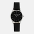 Jacques Lemans London- damklocka, stål/svart, 30mm