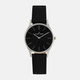 Jacques Lemans London- damklocka, stål/svart, 30mm