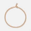 Armband dam 18k guld - Bismarck 18-18,5cm