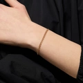 Armband dam 18k guld - Bismarck 18-18,5cm